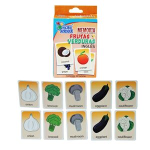 MEMORIA DE FRUTAS Y VERDURAS ESPAÑOL H