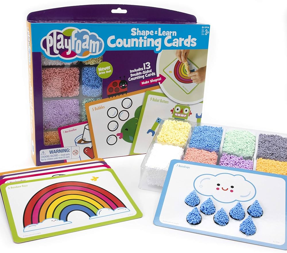 TARJETAS CON PLAYFOAM COUNTING