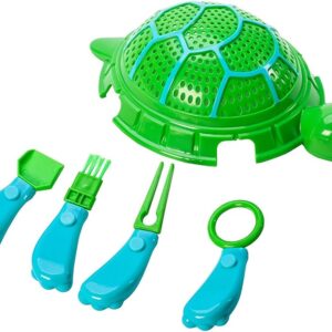 TORTUGA CON HERRAMIENTAS PARA ARENA