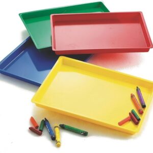 BANDEJAS PLASTICAS MULTIPROPOSITO, SET DE 4