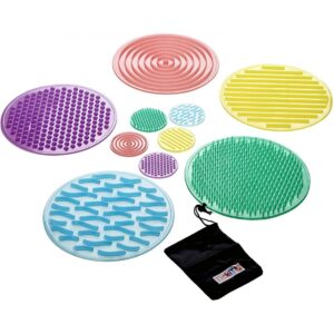 CIRCULOS SENSORIALES DE SILICON, SET DE 10