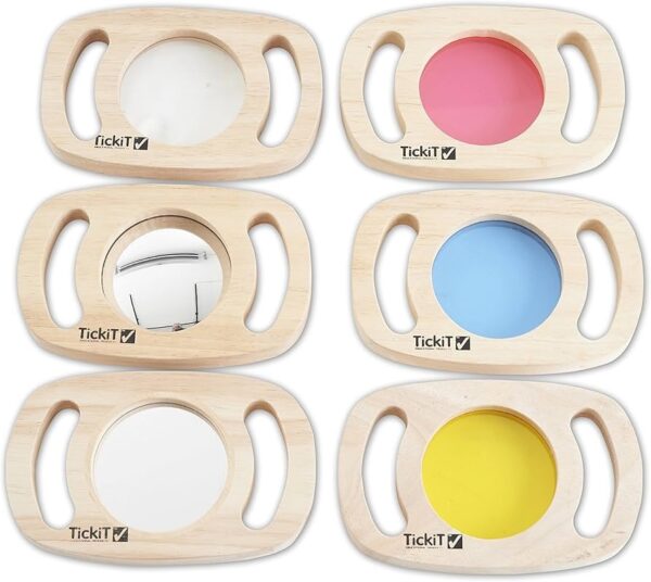 LUPAS DE MADERA EASY HOLD, SET DE 6