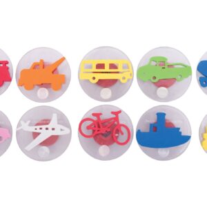 SELLOS GDES MEDIOS DE TRANSPORTE 1, SET DE 10