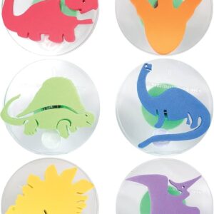 SELLOS GDES DINOSAURIOS, SET DE 6