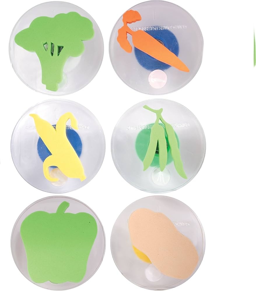 SELLOS GDES VEGETALES, SET DE 6