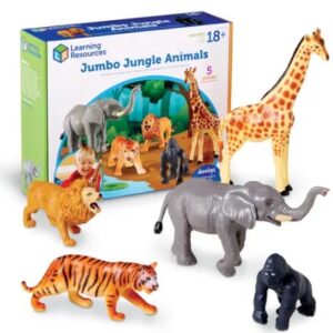 ANIMALES JUMBO PLASTICOS JUNGLE