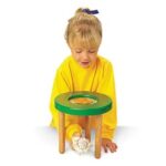 LUPA JUMBO DE MADERA CON 3 PATAS
