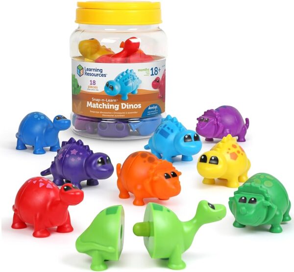 JUEGO SNAP -N- LEARN DINOS FIGURAS