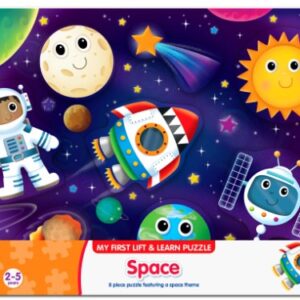 ROMPECABEZAS DE MADERA MY FIRST LIFT & LEARN SPACE