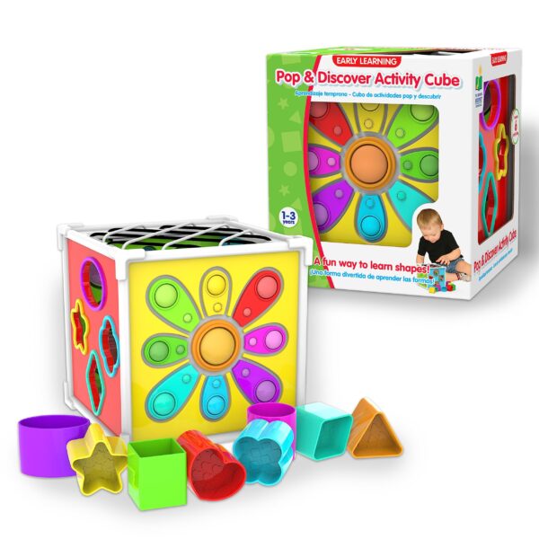 CUBO SENSORIAL POP AND DISCOVER