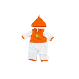 PIJAMA LARGA NARANJA, PARA BEBE ANATOMICO 38CM