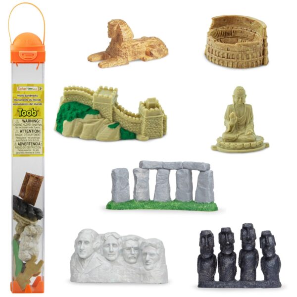 TOOB: LUGARES DEL MUNDO, SET DE 7