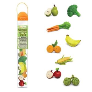 TOOB: FRUTAS Y VERDURAS, SET DE 8