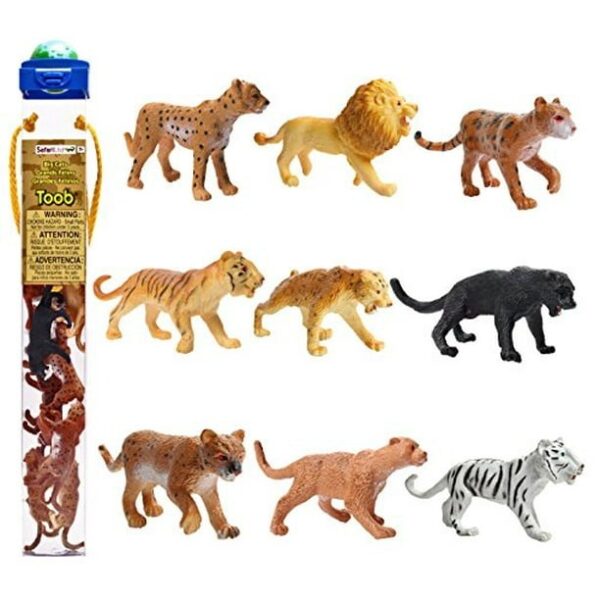TOOB: GRANDES FELINOS, SET DE 9