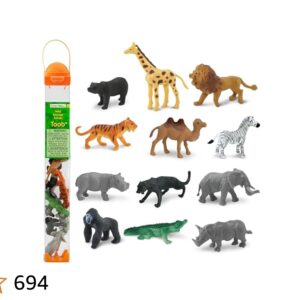 TOOB: ANIMALES SALVAJES: SET DE 12