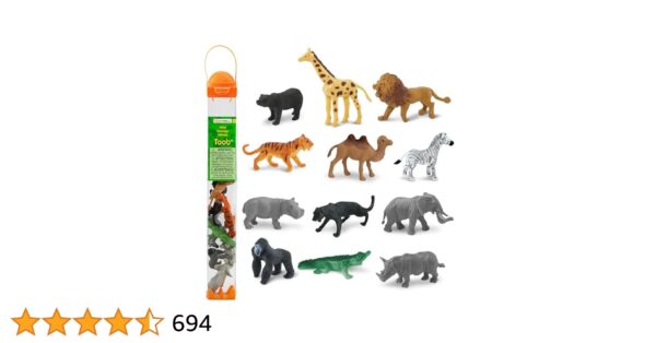 TOOB: ANIMALES SALVAJES: SET DE 12