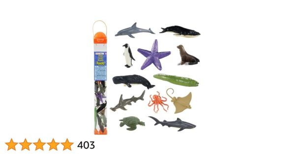 TOOB: ANIMALES DEL OCEANO, SET DE 12