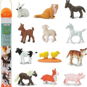 TOOB: ANIMALES DE LA GRANJA SET DE 12