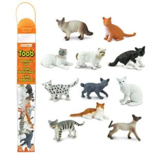 TOOB: GATOS DOMESTICOS, SET DE 11